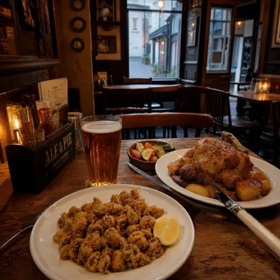 Inside Rake at the Compton Arms