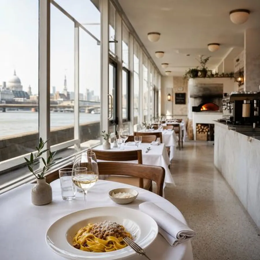 Inside The River Cafe