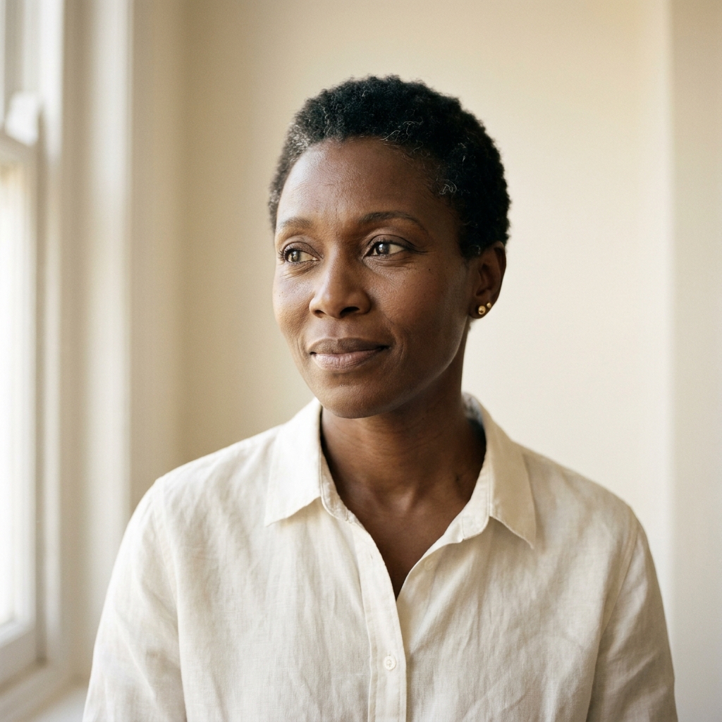 Portrait of Clara Whitfield, editor of Vivi